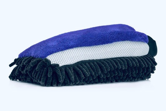 Waschhandschuh 3 in 1 Premium
